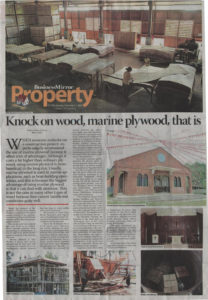 Business Mirror - Knock on wood, marine plywood, that is